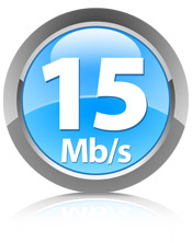 Internet 15 Mb/s