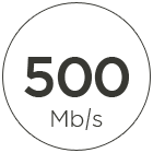 500 Mbps internet